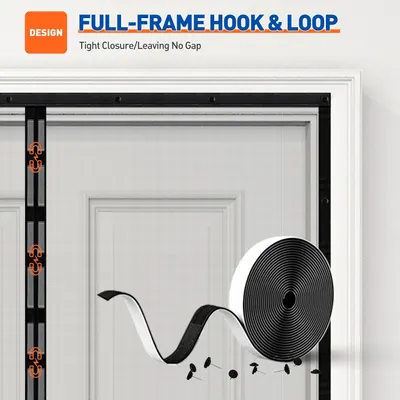 Highlights the tight closure design that leaves no gaps, emphasizing the product's effectiveness in sealing off openings.
