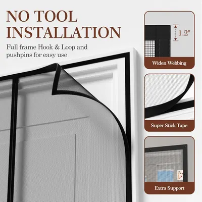 Demonstrates the simple, tool-free installation process of the product to reassure customers about ease of use. Highlights multiple features of the installation process to show how user-friendly and…