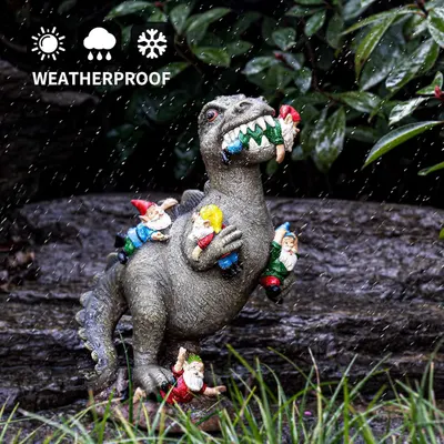 Demonstrates that the product can withstand various weather conditions, making it suitable for outdoor use year-round.