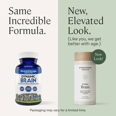 Communicates that while the product packaging has been updated, the effective formula remains unchanged, reassuring customers of continued quality.