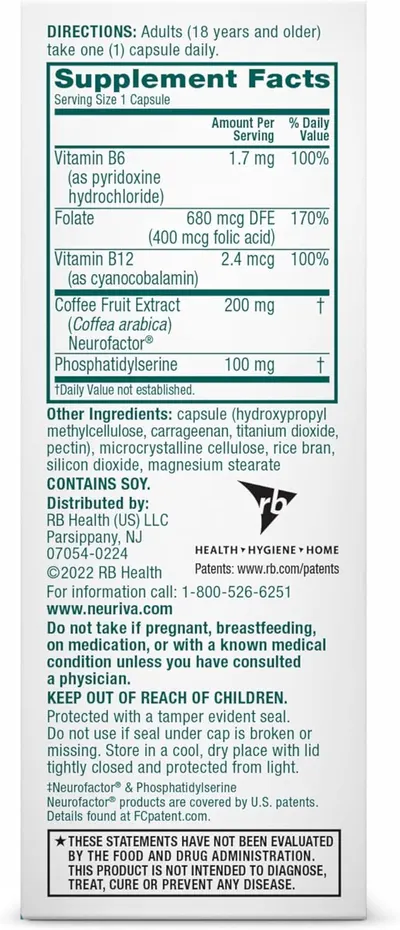 Provides detailed nutritional information and ingredient list to inform customers about the product's composition and dosage.