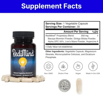 Provides detailed information about the product's ingredients, serving size, and nutritional content to help customers understand exactly what's in the supplement.