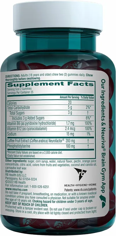 Provides detailed nutritional information and dosage instructions to help shoppers understand the product's contents and usage.