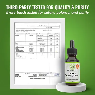 Reassures customers about the product's safety and quality by highlighting third-party testing for purity and potency.