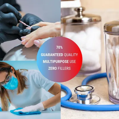 Communicates three key selling points of the product: high quality assurance, versatility across multiple applications, and purity without fillers to build trust and demonstrate value.