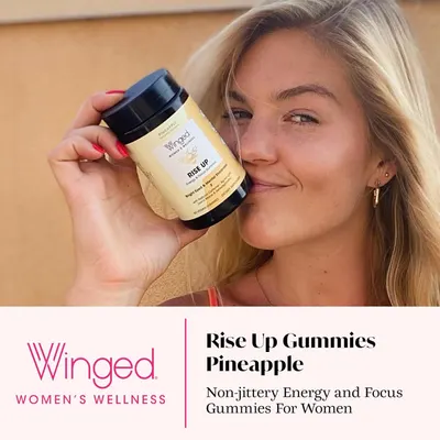 This image uses a user-generated content style to build authenticity and trust by showing a real person holding and endorsing the product in a casual, relatable setting.