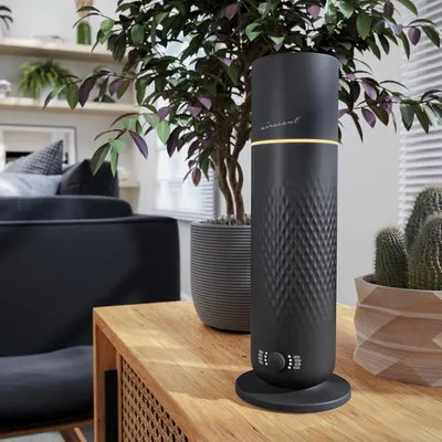 Shows the product in a real-world living room setting to help shoppers visualize how it fits into their home decor and lifestyle.