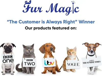 Showcases that the brand's products have been featured on major media outlets like BBC One, BBC Two, ITV, Vogue, and The Sunday Times to build trust and credibility with shoppers.