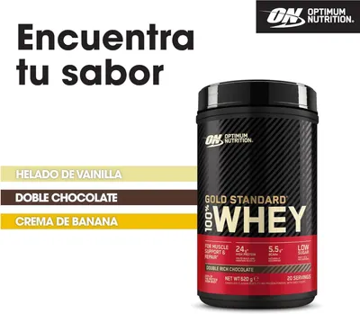 Communicates the different flavor options available for the product, helping shoppers understand they can choose from vanilla ice cream, double chocolate, or banana cream flavors.