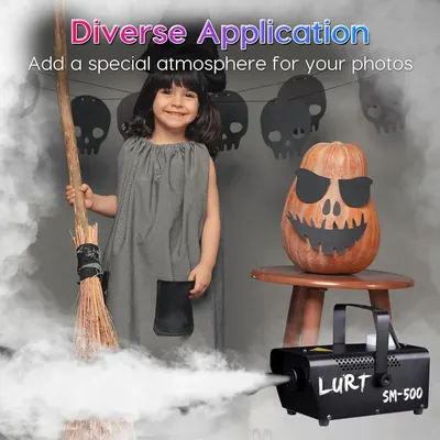 Demonstrates how the product can be used to create special atmospheric effects for photos, particularly for seasonal or themed photography setups.