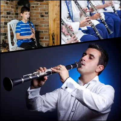 Demonstrates the versatility of the clarinet by showing it being used across different contexts: youth practice, ensemble performance, and professional solo playing.