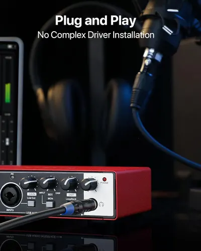 Communicates that the product requires no complex driver installation and is ready to use immediately, reducing setup friction for the customer.