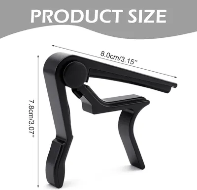 Communicates the exact physical dimensions of the product to help shoppers understand its size before purchase.