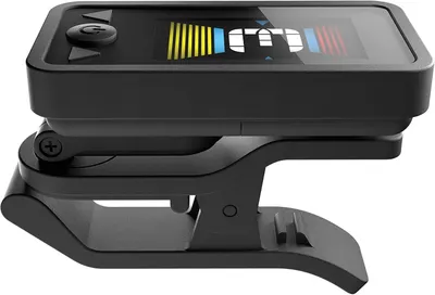Shows the physical design and key structural components of the device, including the display interface, mounting clip, and control elements to help shoppers understand the product's form and…