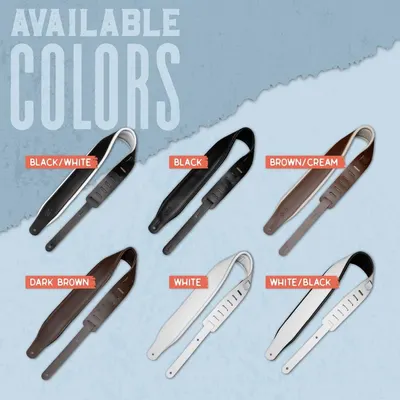 Displays all available color variations of the product strap to help shoppers select the option that best matches their preference or style.