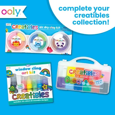 Showcases the brand's Creatibles product line to encourage shoppers to explore and purchase additional items from the collection.