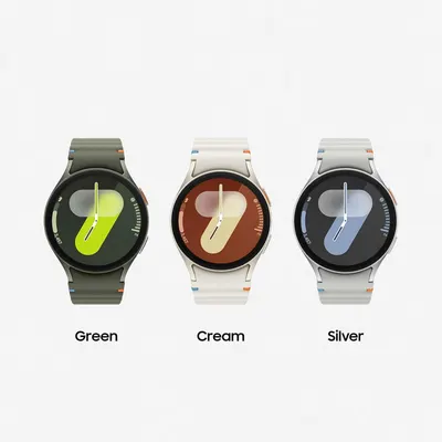 Shows the available color options for the smartwatch to help shoppers choose their preferred variant from the product line.