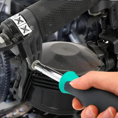 Demonstrates how to use the tool on a vehicle component, showing shoppers the practical application and ease of use for automotive maintenance or repair tasks. Highlights the tool's straightforward…