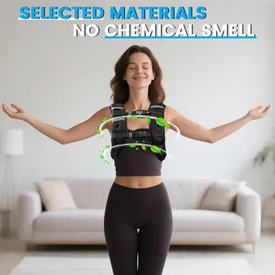 Reassures shoppers that the product is made from safe, odor-free materials, emphasizing health-conscious design and freedom from harsh chemical odors. Communicates the key benefit that the product…