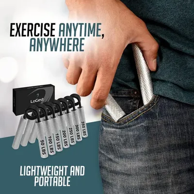 Demonstrates the product's portability and convenience by showing it fits easily in a pocket, enabling exercise anytime, anywhere.