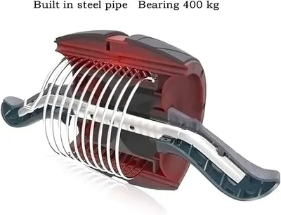 This image breaks down the internal structure of the product to show the steel pipe construction and communicate the 400 kg weight-bearing capacity, reassuring shoppers of its durability and…