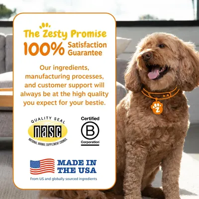 Communicates the brand's quality promise, certifications, and manufacturing origin to build trust and reassure shoppers about product quality and customer support.
