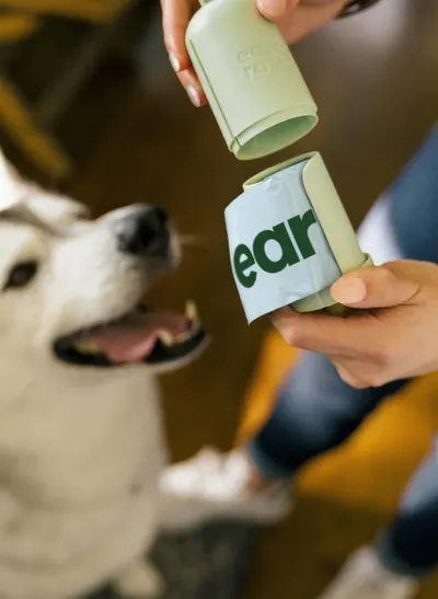 Demonstrates the product being used in an authentic home environment with a pet, creating an emotional connection and showing practical everyday application.