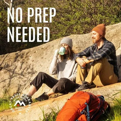 Communicates that the product requires no preparation or setup, making it ideal for spontaneous outdoor activities and adventures.