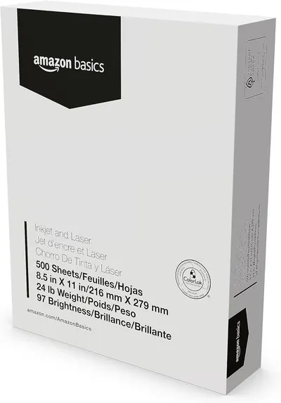 Displays the product packaging on a clean white background to give shoppers a clear view of what they will receive, including brand identity and product specifications.