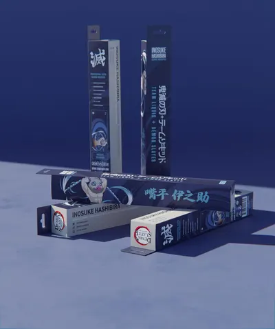 Displays the brand's product portfolio and packaging design to help shoppers understand the range of options available and reinforce brand recognition.