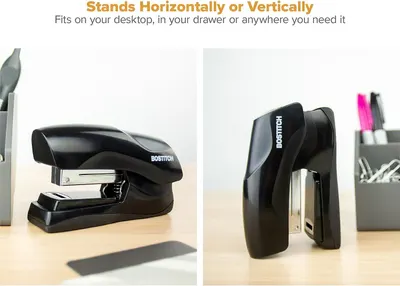 Demonstrates the product's flexibility by showing it can be positioned horizontally or vertically, fitting various workspace configurations and storage needs. Highlights the convenience and…