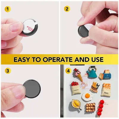 Demonstrates the simple 3-step process for installing and using the product, reassuring shoppers that it requires minimal effort to set up and apply to surfaces. Highlights the product's ease of…
