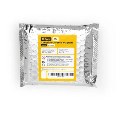 Shows the product packaging on a clean white background to give shoppers a clear view of what they will receive, including the quantity, size, and brand information.