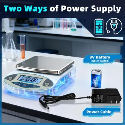 Communicates that the product offers flexible power supply options (battery or plug-in) to reassure shoppers of versatility and convenience in different usage scenarios.