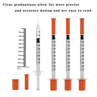 Communicates that the product's clear graduation markings enable precise, accurate dosing and are easy to read, reassuring shoppers about measurement accuracy and usability.