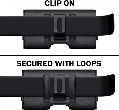 Demonstrates the two-step process for attaching and securing the product using a clip-on mechanism and loop fasteners, reassuring shoppers that installation is simple and secure.