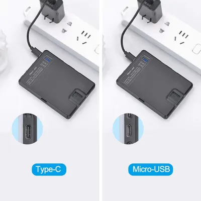 Shows shoppers that the product is available in two different charging port options (Type-C and Micro-USB) to help them choose the right variant for their devices.