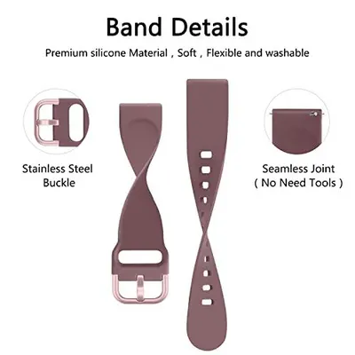 This image breaks down the physical components of the watch band to help shoppers understand the quality of materials and construction details, emphasizing the stainless steel buckle, premium…
