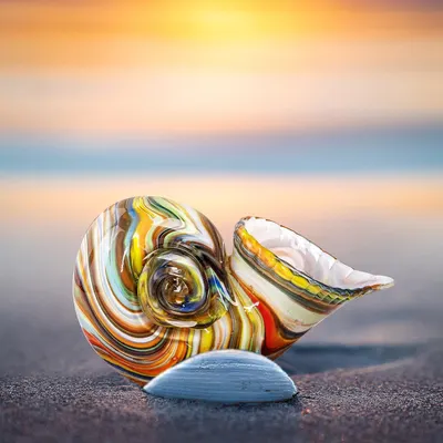 Showcases the product in a beautiful, natural outdoor setting to evoke aesthetic appeal and emotional connection with the artisan craftsmanship.