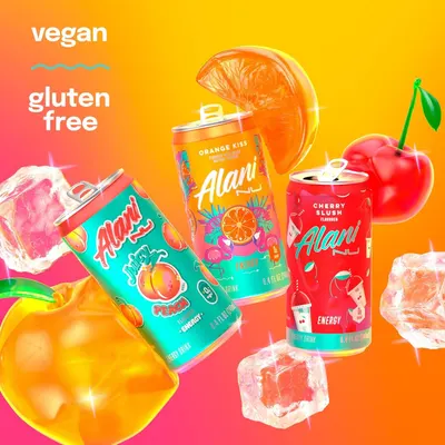 Communicates that the product is vegan and gluten-free to appeal to health-conscious shoppers and those with dietary restrictions or preferences. Showcases the brand's product lineup with multiple…