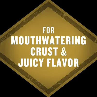 Highlights the product's appealing texture and taste qualities to entice shoppers with sensory benefits.