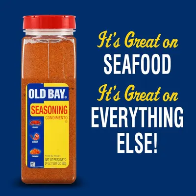 Demonstrates the product's versatility by highlighting that it works great on seafood and everything else, showing multiple use cases to appeal to a broader audience. Communicates the overarching…