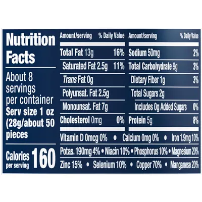 Provides comprehensive nutritional information to help shoppers make informed dietary decisions, highlighting multiple health benefits including low sodium, low sugar, protein content, and various…