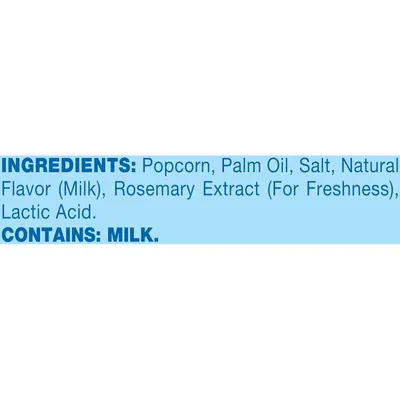 Provides transparency about what the product contains, listing all ingredients and highlighting the milk allergen to inform shoppers with dietary restrictions or preferences.