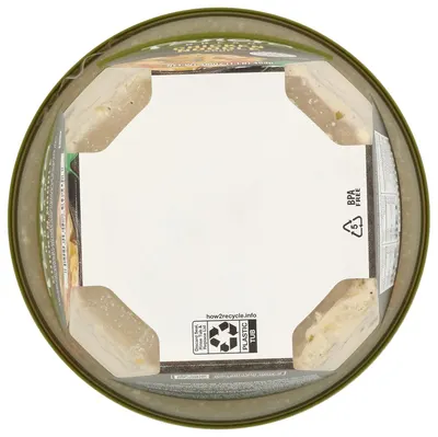 Communicates that the product packaging is BPA-free and recyclable, reassuring environmentally conscious shoppers about the product's safety and sustainability credentials.