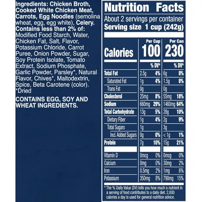 Provides complete transparency about what's inside the product, including detailed ingredients and nutritional information to help shoppers make informed dietary decisions.