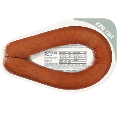 Displays the product in its retail packaging on a clean white background to give shoppers a clear view of what they will receive, including the nutrition facts label.