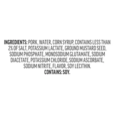 Provides transparency about what is in the product by listing all ingredients and allergen information, helping shoppers make informed dietary decisions.