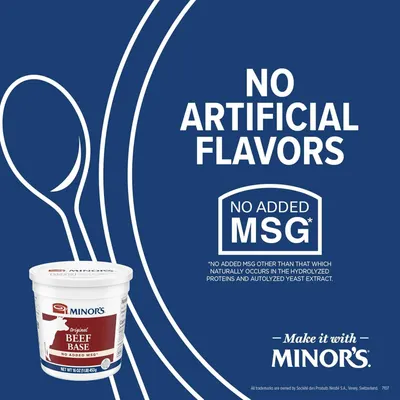 Communicates multiple clean-label benefits to reassure health-conscious shoppers that the product contains no artificial flavors and no added MSG.