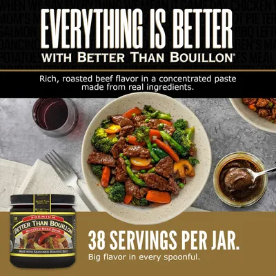 Communicates the high value and quantity of the product by emphasizing that one jar provides 38 servings, reassuring shoppers of its cost-effectiveness and long-lasting use. Highlights the superior…